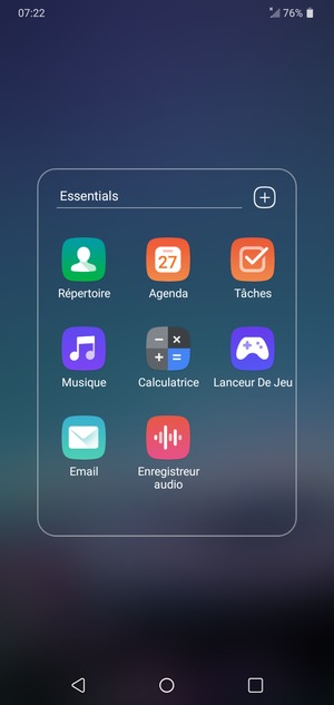 Sélectionnez Email