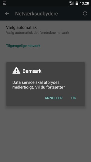 Vælg OK