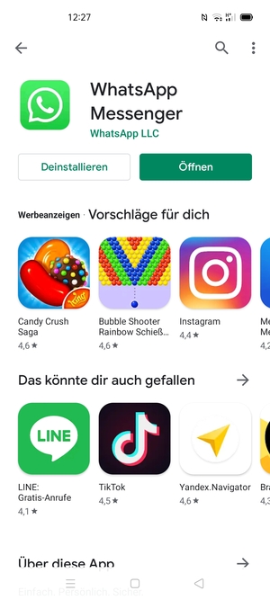 Wählen Sie Öffnen