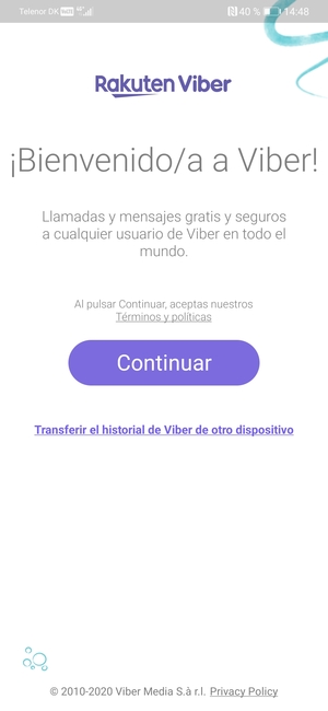 Su aplicación está lista para usar