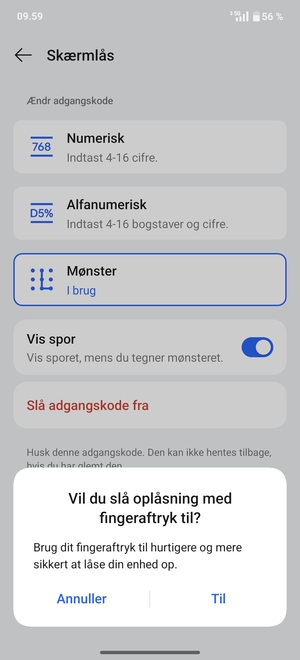 Vælg din foretrukne mulighed