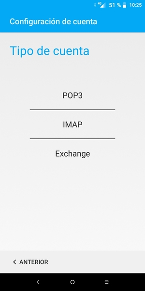Seleccione Exchange