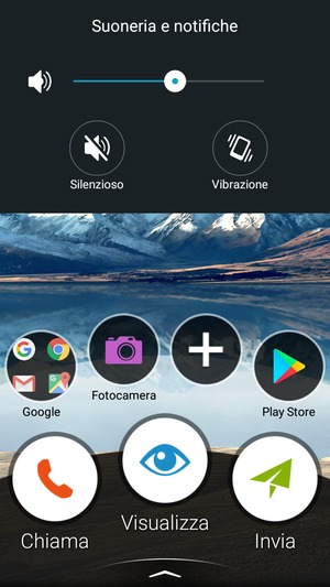 Continua a premere per abbassare il volume fino al livello desiderato