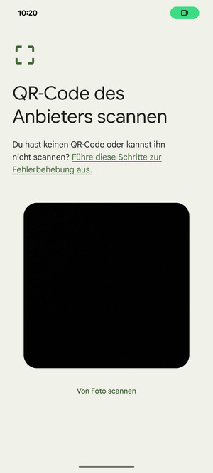 Scannen Sie den QR-Code