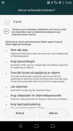 Velg Aktiver