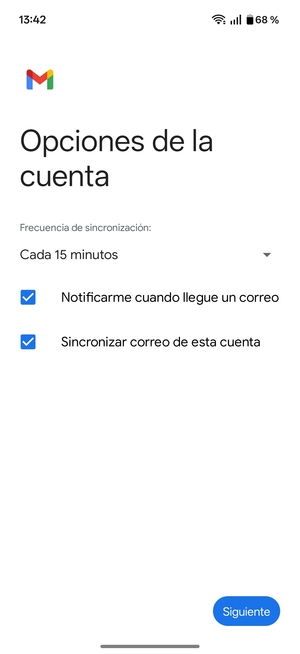 Seleccione Siguiente