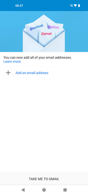 Select Add an email address