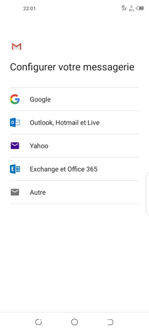 Sélectionnez Autre
