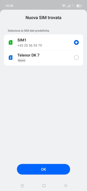 Seleziona Public e OK