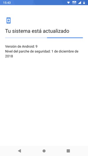 Espere a que la búsqueda termine