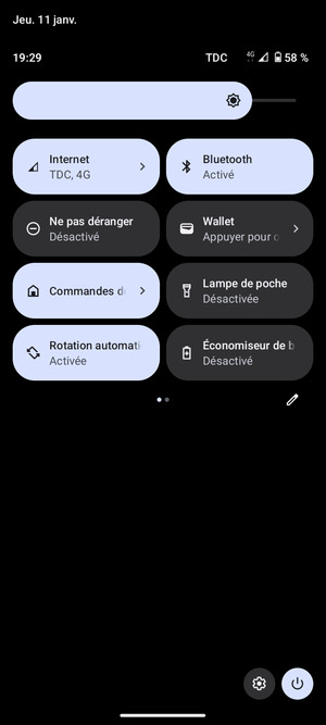 Désactiver Bluetooth