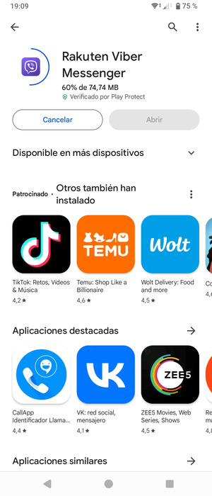 Espere a que el proceso de instalación finalice
