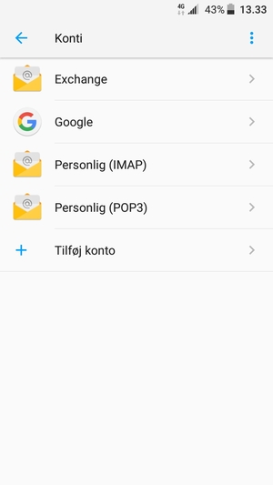 Vælg Google
