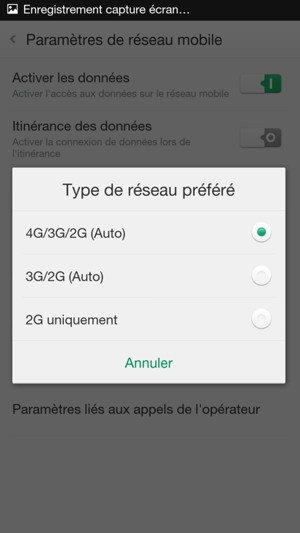 Sélectionnez votre option préférée