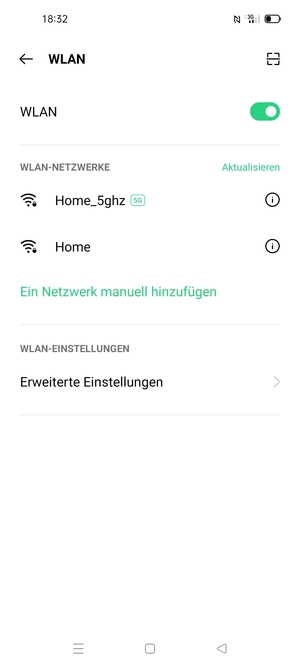 Wählen Sie das Wireless-Netzwerk, zu dem Sie eine Verbindung herstellen möchten