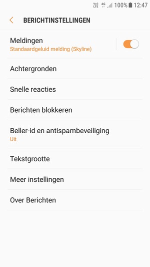 Selecteer Meer instellingen
