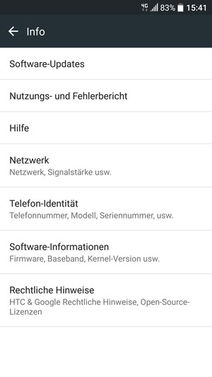 Wählen Sie Software-Updates