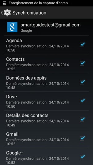 Cocher toutes les cases