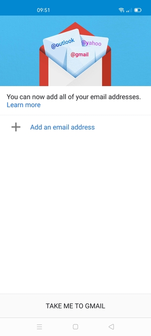 Select Add an email address