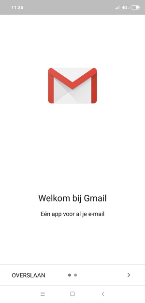 Selecteer VOLGENDE