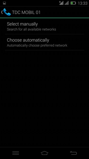 Select Select manually