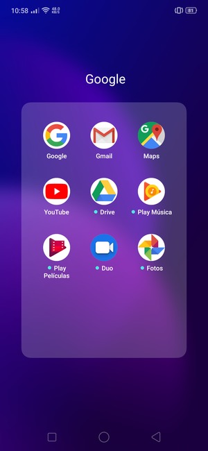 Seleccione Gmail