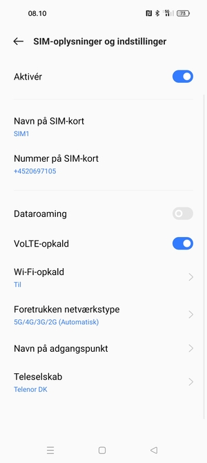 Vælg Navn på adgangspunkt