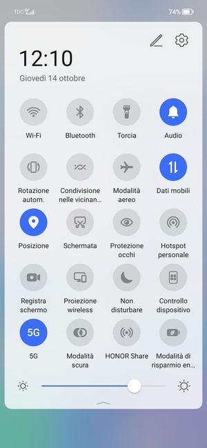 Disattiva Posizione