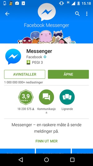 Velg ÅPNE