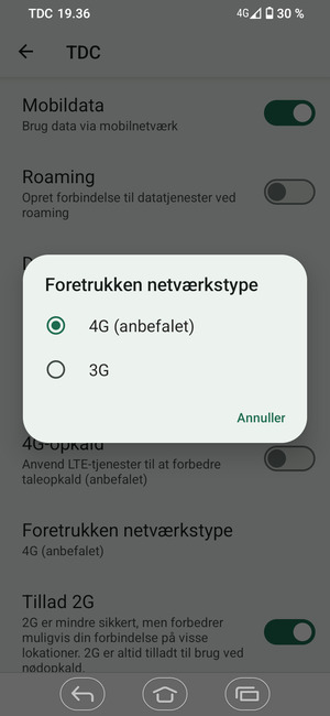 Vælg din foretrukne mulighed