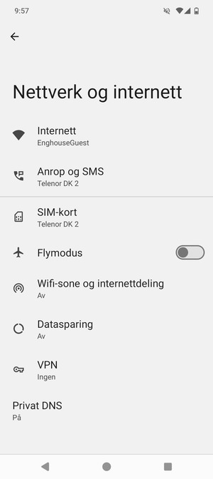 Velg SIM-kort