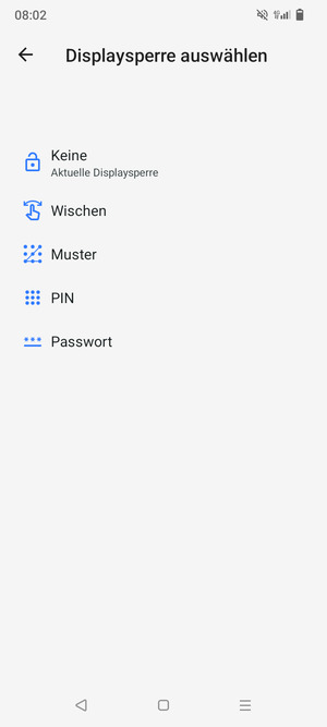 Wählen Sie Muster