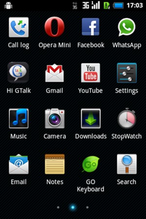Select Settings