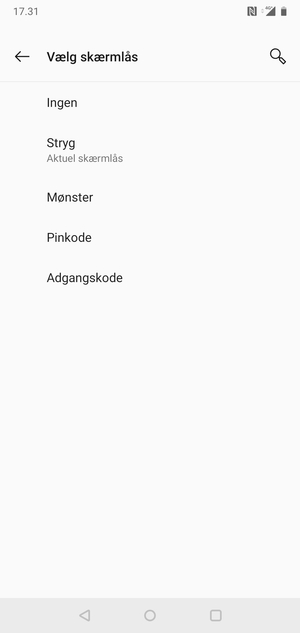 Vælg Mønster