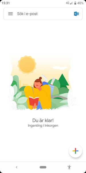 Ditt konto är redo att användas