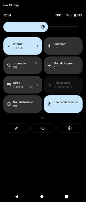 Disattiva Geolocalizzazione