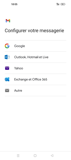 Sélectionnez Autre