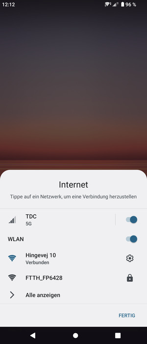 Schalten Sie WLAN aus