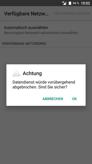 Wählen Sie OK