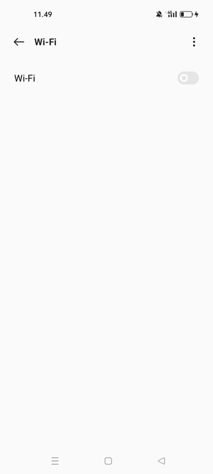Slå Wi-Fi til