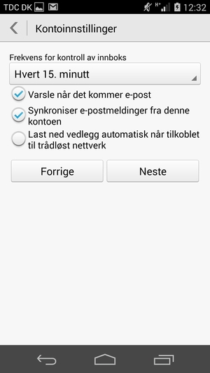 Velg Neste