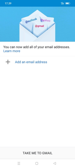 Select Add an email address