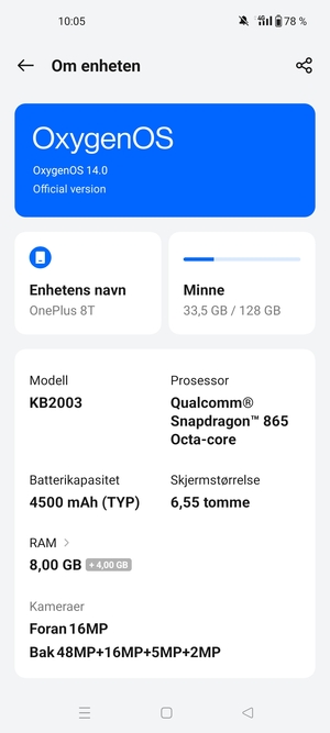 Velg OxygenOS
