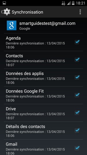 Cocher toutes les cases