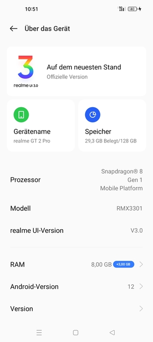 Wählen Sie Software-Update