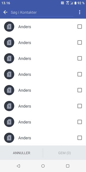Vælg Menu-knappen