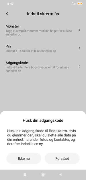 Vælg Forstået