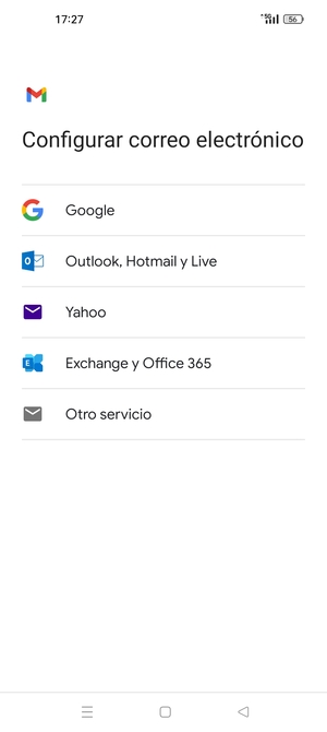 Seleccione Google