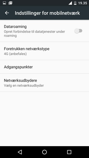 Vælg Adgangspunkter