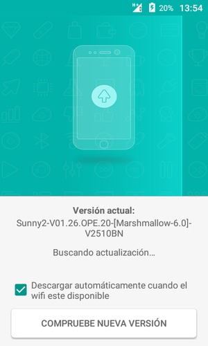 Espere a que la búsqueda termine